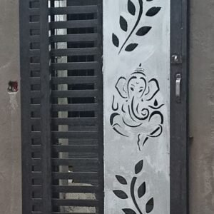 Ganesh With Leaf Branch Jali svg/dxf file