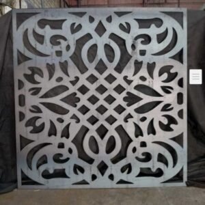 cnc Curl Rangoli Square Design svg/dxf file