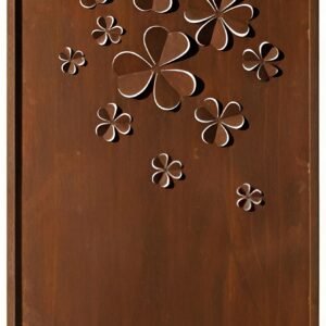 cnc Heart Shape Flower Door Design svg/dxf file