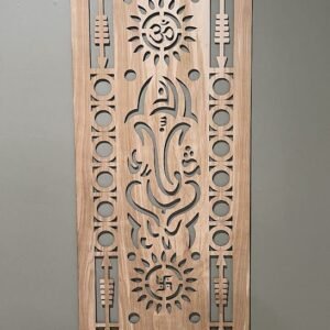 Om Swastik Symbol With Ganesh dxf/svg file