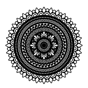 cnc Rangoli Style Mandla Art svg/dxf file