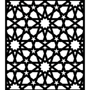 Cnc Star Hexagon Jali Design svg/dxf file