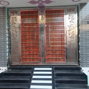 cnc Stencil Curl Petals with Shubh Labh svg/dxf file