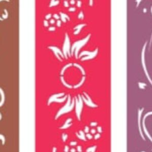 cnc Petals with flower Curl Design svg/dxf file