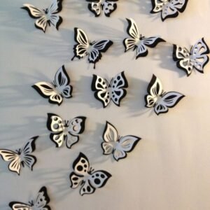 cnc Butterfly Jali Design svg/dxf file