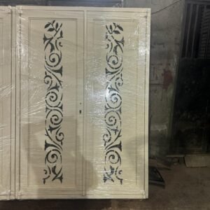 cnc curl leaf with swirl jali svg/dxf file