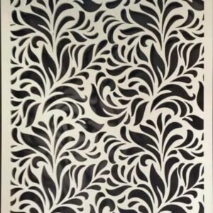 cnc curl railing motif jali svg/dxf file