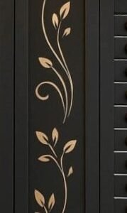 cnc curl with leaf jali svg/dxf file