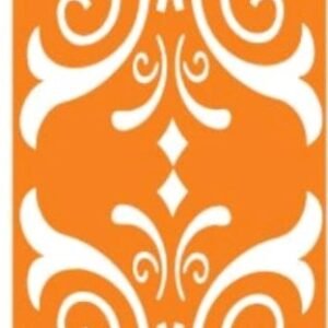 cnc curl with swirl jali svg/dxf file