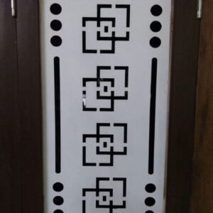 cnc double square with round jali svg/dxf file