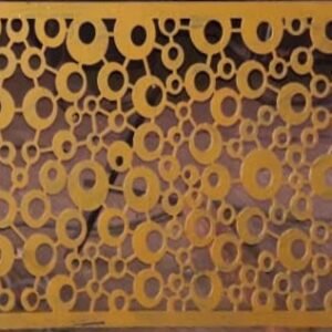 cnc interconnected circular jali svg/dxf file