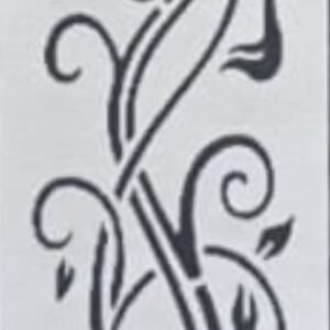 cnc leaf curl swirl jali svg/dxf file