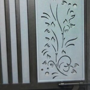 cnc leaf with curl jali svg/dxf file