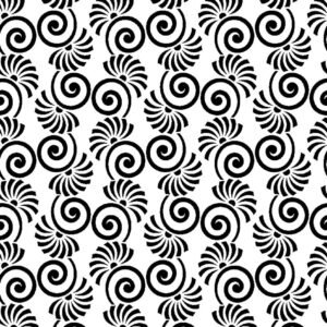 cnc spiral shell jali svg/dxf file