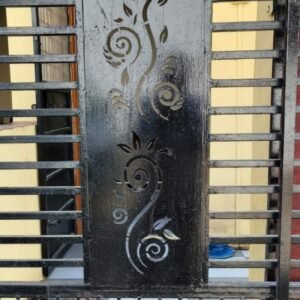 cnc swirl curl jali svg/dxf file